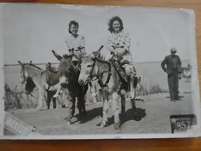 £3.33 • Buy 1940s Vintage Photograph Donkey Rides (1561)