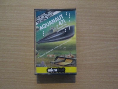 £7.95 • Buy Dragon 32 64 Computer Game Aquanaut 471 In VGoC