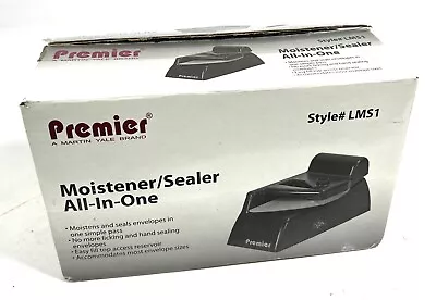 Martin Yale Premier Combination Moistener/Sealer Machine - Dark Gray (LMS1) • $38.99