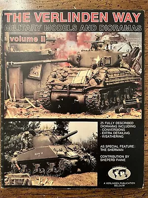 The Verlinden Way Volume 2 Military Models And Dioramas Pre Owned Good Condition • $14