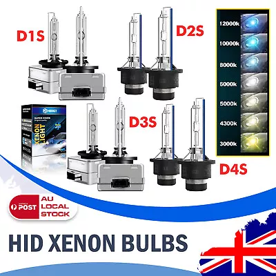 D1S D2S D3S D4S Headlight Globe Xenon HID Bulb Lamp FOR Toyota Ford Volkswagen • $45.99