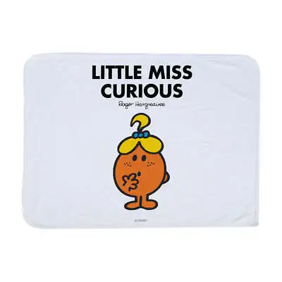 Little Miss Curious Blanket Mr Men Home Cosy Soft Throw • £20