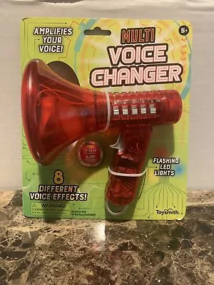 Toysmith Multi Voice Changer Amplifies Voice With 8 Different Voice Effects • $16.80