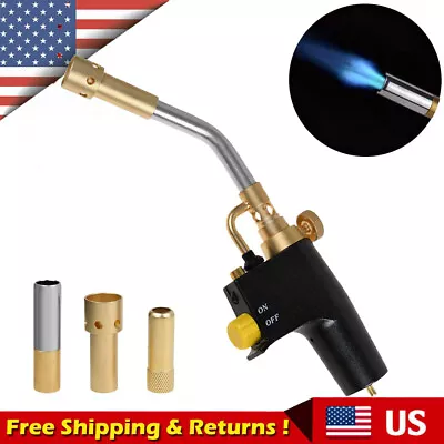 For TS8000 Trigger Start Mapp Gas Torch High Intensity Propane Torch Welding Kit • $32