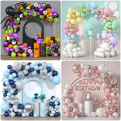 $8.26 • Buy Balloon Arch Kit +Balloons Garland Birthday Wedding Party Baby Shower Decor UK