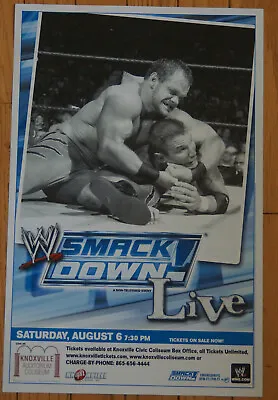 RANDY ORTON VS CHRIS BENOIT 11X17 Smackdown! Event Poster 2005 WWE WWF ECW • $19.99