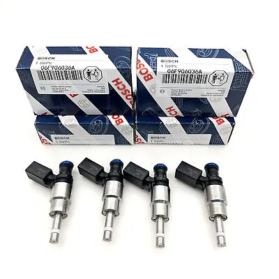 4× Fuel Injectors 06F906036A Fits For VW Audi A4 Quattro 2.0L I4 Turbo 2005-2009 • $135.90