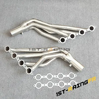 Exhaust Headers For Chevy Silverado Suburban 1500 2500 GMC Sierra 1500 5.3L 6.0L • $244.39