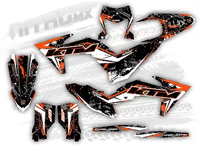 NitroMX Graphic Kit For KTM EXC EXC-F XC-W XCF-W 125 250 350 450 500 2024 Decals • $252.89