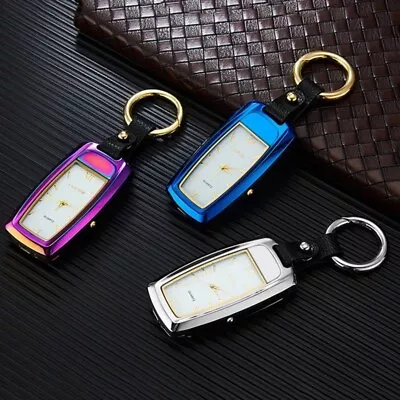 WINDPROOF USB ELECTRONICS LIGHTER Rechargeable Double ARC Flameless Plasma GIFT • $31.69