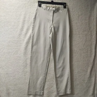 Merona Womens Chino Pants Size 6 Khaki Trousers Slacks • $14.99