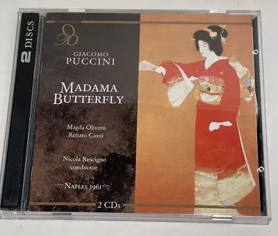 2-CD PUCCINI Madama Butterfly Naples 1961 Magda Olivero Opera D'Oro #OPD 1484 • $14.50