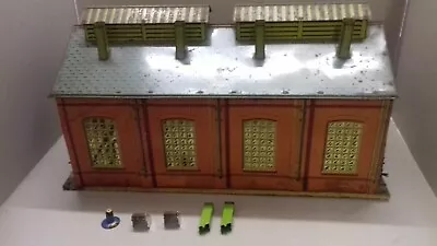 Vintage Hornby O Gauge E2E Double Electric Engine Shed - Pre-War For Renovation • £52