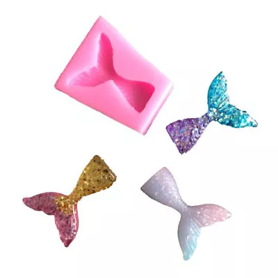 Mermaid Tail Silicone Mold Fondant Mold Cake Decorating Tool Chocolate MoulY'yu • $1.32