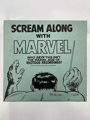 1967 SCREAM ALONG With MARVEL Merry Marvel Marching Society Record Album Vinyl • $49.99
