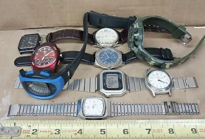 Men's Watch Lot Casio/coleman/ U.s. Polo Association Working & For Parts • $24.99