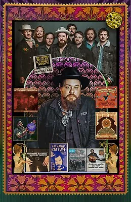 Nathaniel Rateliff And The Night Sweats Tribute Poster - 11x17  Vivid Colors  • £14.25