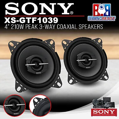 Sony XS-GTF1039 4  210W Full-Range 3-Way Speakers • $56.69