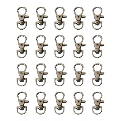 Parrot Cage Door Lock Metal Hooks For Bird Quail Wire Cages 20 Pieces Clips • £7.20