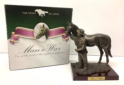 Man O’ War Atlas Editions Sport Of Kings Figure Horse Racing Figurine With COA • $18.93