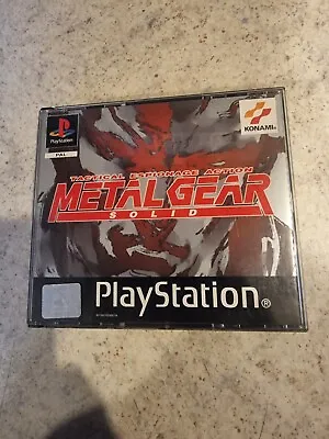 Metal Gear Solid - PS1 - PlayStation - Black Label • £22.99