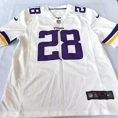 Minnesota Vikings Adrian Peterson Nike On Field Jersey Medium Stitched Football • $49.95
