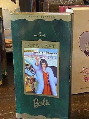 Vintage 1997 Hallmark Holiday Voyage Barbie Collectors Edition-New In Box • $79.95