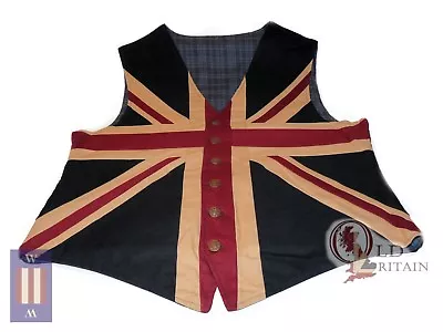 British Classic Vintage Union Jack Waistcoat | Flag Vest | Jubilee Celebrations • £58