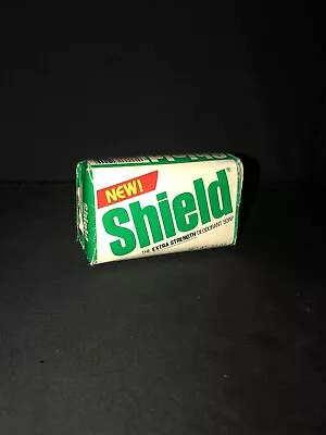Vintage SHIELD Bar Deodorant Soap Sealed 5.oz Bar NOS 1980s Prop • $6.99