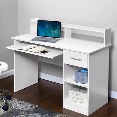 Office Computer Desk With Storage - White • $139.75