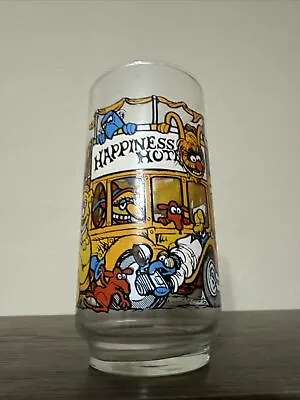 Vtg Happiness Hotel The Great Muppet Caper McDonalds Collector's Glass Cup 1981 • $11.99