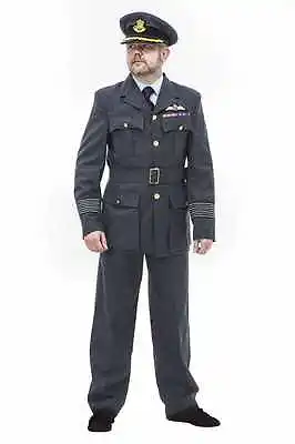 £299 • Buy WW2 RAF Group Captain Uniform - 46 Chest 38 Waist 58 Or 60 Cap