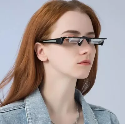 2024 Ultra Lightweight Prism Glasses Lazy Glasses Lightweight Mirror Horizontal • $14.49