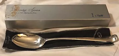 Vintage Gerity Serving Spoon 13  Original Box Silver Plate 1950's Model 9030 • $14.48