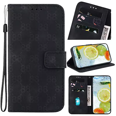 Leather Press Number Eight Stand Case For Redmi 13C 12C 11A A1 A2 Note 9T 8T 7S • $12.71