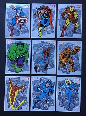 2012 Marvel Bronze Age Complete 9 Card Classic Heroes Chase Set • $34