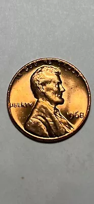 1968 Lincoln Penny With Error On Top Rim  L  In Liberty On Edge & More. • $185