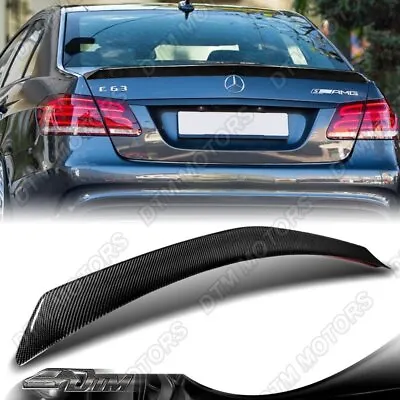 For 2010-2016 Mercedes E-Class W212 VT-Style Real Carbon Fiber Trunk Spoiler • $126.99