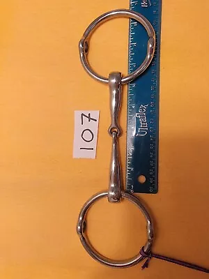 Eldonian Horse Bit- New Gag By Eldonian-Polo 5 In Mouth 3 1/2 In Ring  Stainless • $100