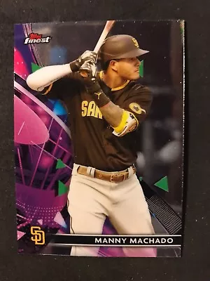 2021 Topps Finest Manny Machado - San Diego Padres - #31 • $1.50