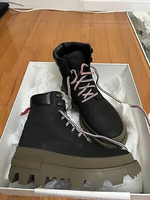 Moncler Men's Mon Corp Hiker Boot Black EUR 42 US 9 Original Retail: $870 • $549