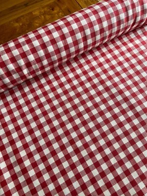 £16.95 • Buy Laura Ashley Gingham Scarlet Red Fabric (Per Metre)