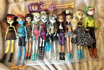 Monster High Dolls Lot Of 11 • $139