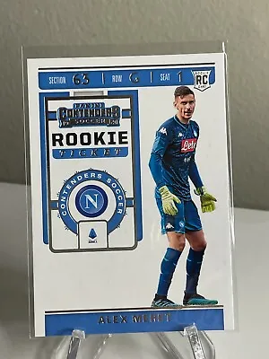 Alex Meret ROOKIE TICKET 2019-20 Panini Chronicles Contenders Napoli RC #RT-39 • $3.99