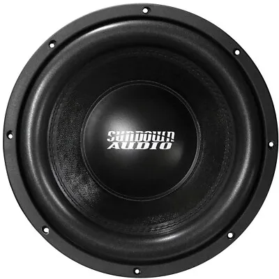 Sundown Audio E-10 V4 D2 10  10 Inch 500w Rms Dual 2-ohm Car Bass Subwoofer New • $159.99