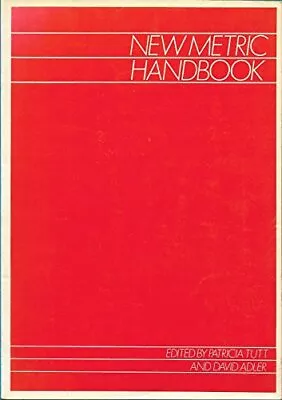 Tutt: ?new Metric Handbook? (pr Only) T TUTT P • £3.49