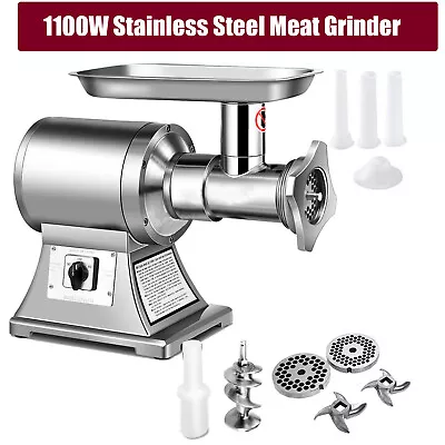 550lb/H Heavy Duty Commercial Electric Meat Grinder Sausage Maker Mincer Stuffer • $221.90