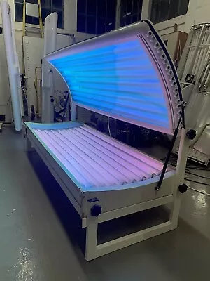 18 Tube 4/face Elite Laydown 100&80watt Sunbed CAN DEL MOST OF UK Mess For £ • £599