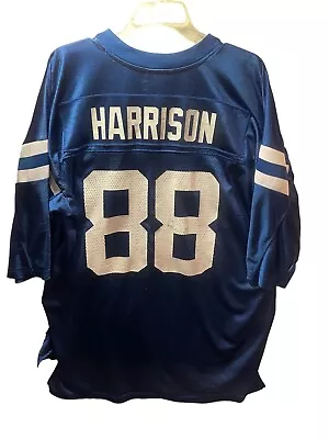Indianapolis Colts Marvin Harrison NFL Jersey Size 2XL Reebok Onfield VTG READ • $19.99