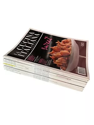13 La Cucina Italiana Back Issues 2009-2012 • $36.99